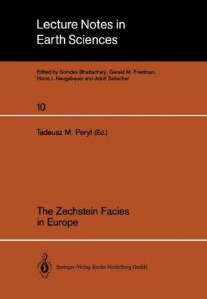 The Zechstein Facies in Europe de Tadeusz M. Peryt