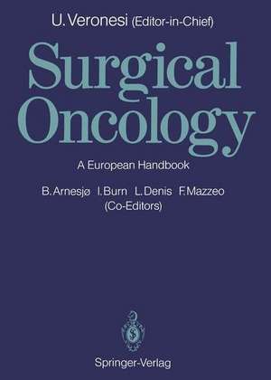 Surgical Oncology de Bo Arnesjo