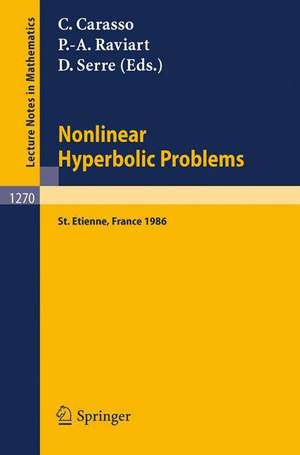 Nonlinear Hyperbolic Problems: Proceedings of an Advanced Research Workshop held in St. Etienne, France, January 13-17, 1986 de Claude Carasso