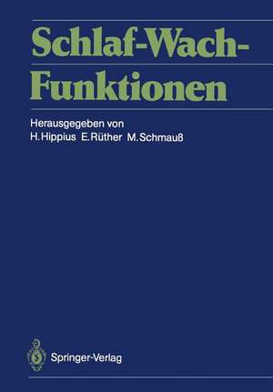 Schlaf-Wach-Funktionen de Hans Hippius