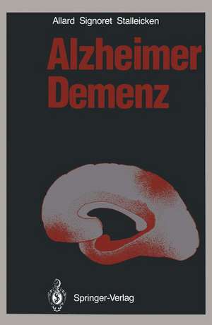 Alzheimer Demenz de M. Bergener