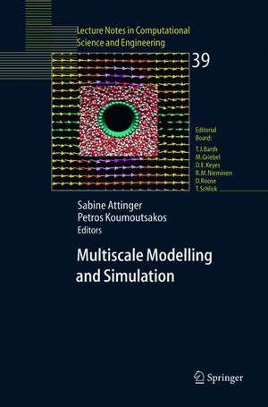 Multiscale Modelling and Simulation de Sabine Attinger