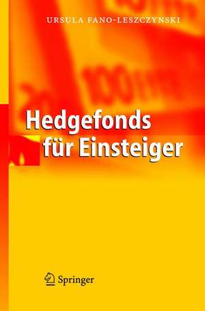 Hedgefonds für Einsteiger de Ursula Radel-Leszczynski