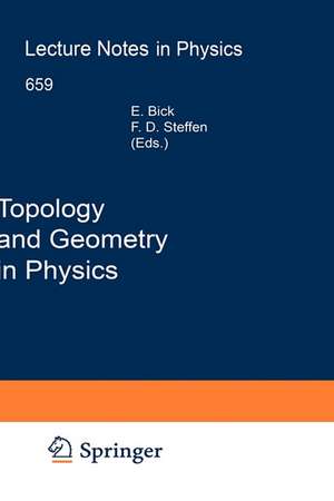 Topology and Geometry in Physics de Eike Bick