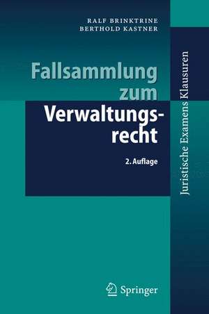 Fallsammlung zum Verwaltungsrecht de M. Bach