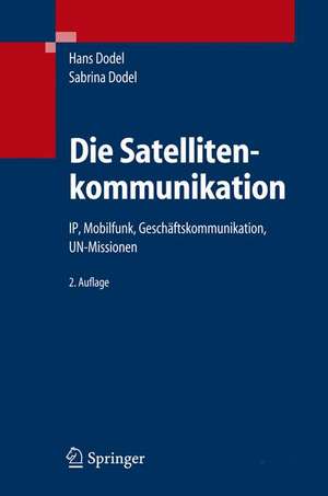 Satellitenkommunikation de Hans Dodel