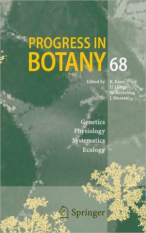 Progress in Botany 68 de Karl Esser