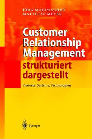 Customer Relationship Management strukturiert dargestellt: Prozesse, Systeme, Technologien de Jörg Schumacher