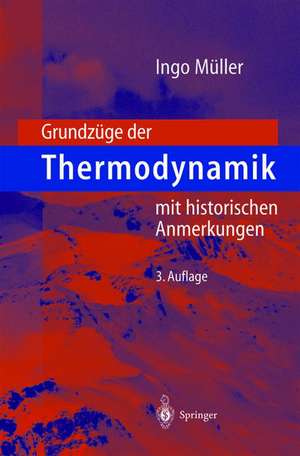 Grundzüge der Thermodynamik: mit historischen Anmerkungen de Ingo Müller