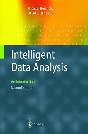 Intelligent Data Analysis: An Introduction de Michael R. Berthold