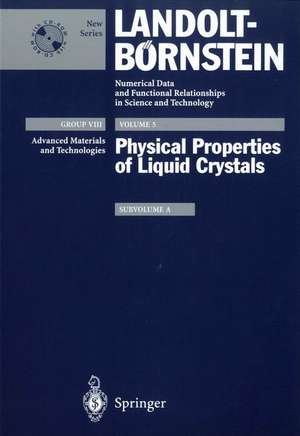 Physical Properties of Liquid Crystals de Sergei Pestov