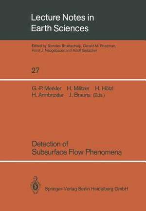 Detection of Subsurface Flow Phenomena de Georg-Paul Merkler