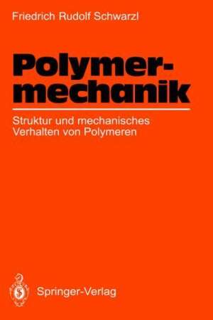 Polymermechanik: Struktur und mechanisches Verhalten von Polymeren de Friedrich R. Schwarzl