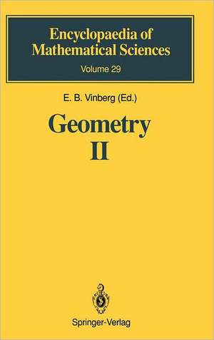 Geometry II: Spaces of Constant Curvature de E.B. Vinberg