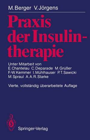 Praxis der Insulintherapie de Michael Berger