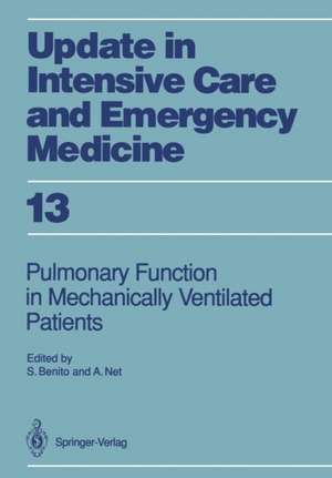 Pulmonary Function in Mechanically Ventilated Patients de Salvador Benito