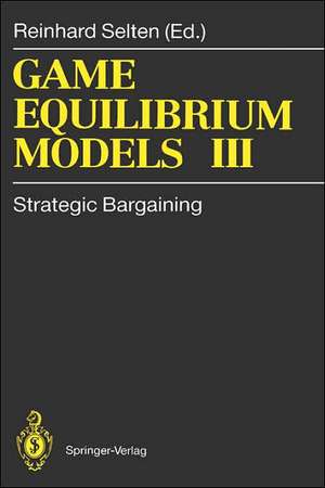 Game Equilibrium Models I: Evolution and Game Dynamics de Reinhard Selten