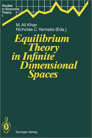 Equilibrium Theory in Infinite Dimensional Spaces de M. Ali Khan