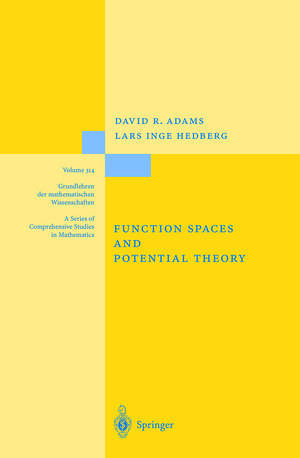 Function Spaces and Potential Theory de David R. Adams