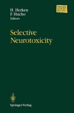 Selective Neurotoxicity de Hans Herken