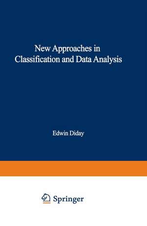 New Approaches in Classification and Data Analysis de Edwin Diday