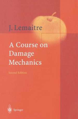 A Course on Damage Mechanics de Jean Lemaitre