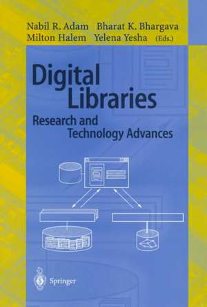 Digital Libraries. Research and Technology Advances: ADL'95 Forum, McLean, Virginia, USA, May 15-17, 1995. Selected Papers de Nabil Adam