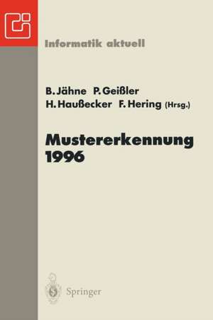 Mustererkennung 1996: 18. DAGM-Symposium Heidelberg, 11.–13. September 1996 de Bernd Jähne