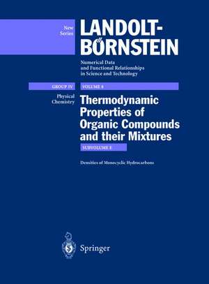 Densities of Aromatic Hydrocarbons de K.R. Hall