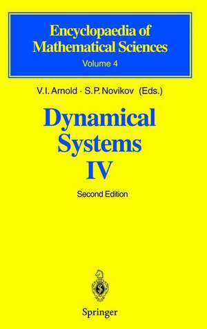 Dynamical Systems IV: Symplectic Geometry and its Applications de V.I. Arnol'd