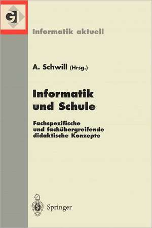 Informatik und Schule: Fachspezifische und fachübergreifende didaktische Konzepte. 8. GI-Fachtagung Informatik und Schule INFOS99, Potsdam, 22.–25. September 1999 de Andreas Schwill