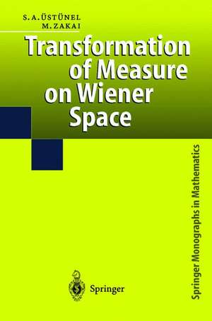 Transformation of Measure on Wiener Space de A.Süleyman Üstünel