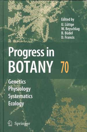 Progress in Botany 70 de Ulrich Lüttge