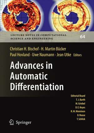 Advances in Automatic Differentiation de Christian H. Bischof