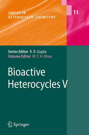 Bioactive Heterocycles V de Mahmud Tareq Hassan Khan