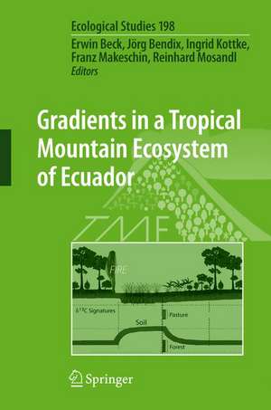 Gradients in a Tropical Mountain Ecosystem of Ecuador de Erwin Beck