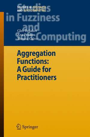 Aggregation Functions: A Guide for Practitioners de Gleb Beliakov