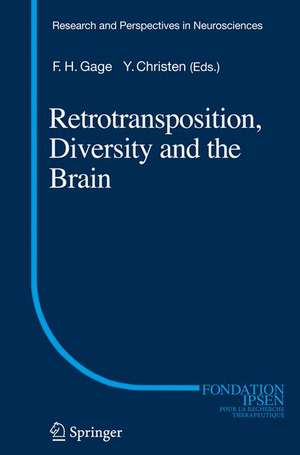 Retrotransposition, Diversity and the Brain de Fred H. Gage