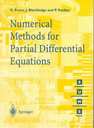 Numerical Methods for Partial Differential Equations de G. Evans