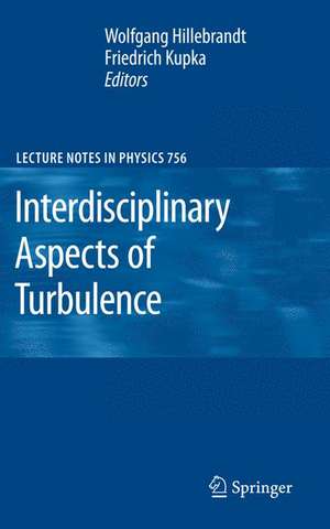 Interdisciplinary Aspects of Turbulence de Wolfgang Hillebrandt