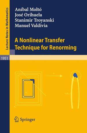 A Nonlinear Transfer Technique for Renorming de Aníbal Moltó