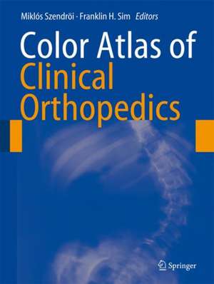 Color Atlas of Clinical Orthopedics de Miklós Szendröi