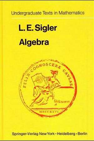 Algebra de Laurence Edward Sigler