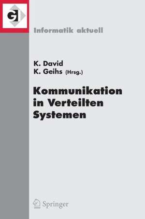 Kommunikation in Verteilten Systemen (KiVS) 2009: 16. Fachtagung Kommunikation in Verteilten Systemen (KiVS 2009) Kassel, 2. - 6. März 2009 de Klaus David