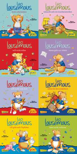 Pixi-8er-Set 219: Leo Lausemaus (8x1 Exemplar) de Anna Casalis