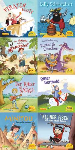 Pixi-Bundle 8er Serie 229 Große Abenteuer für kleine Kerle