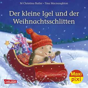 Maxi-Pixi Nr. 239: VE 5 Der kleine Igel und der Weihnachtsschlitten de M.christina Butler