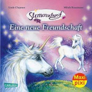 Maxi Pixi 371: VE 5 Sternenschweif: Eine neue Freundschaft (5 Exemplare) de Linda Chapman