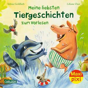 Maxi Pixi 416: VE 5: Meine liebsten Tiergeschichten zum Vorlesen (5 Exemplare) de Tobias Goldfarb