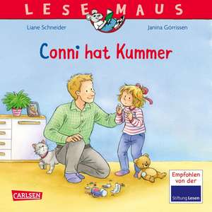 LESEMAUS 116: Conni hat Kummer de Liane Schneider